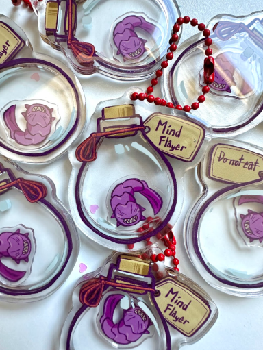 Mindflayer shaker charm